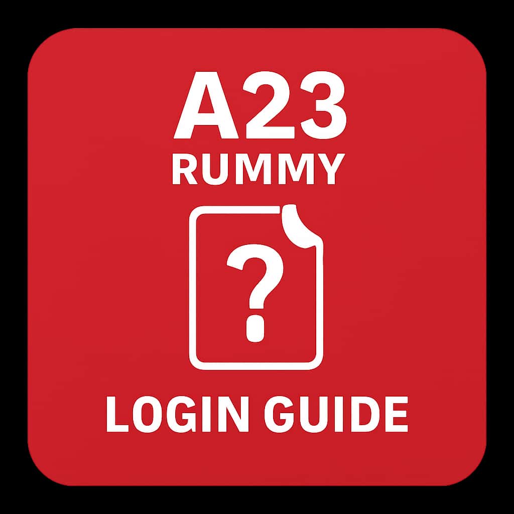 Icon representing A23 Rummy Login Guide.