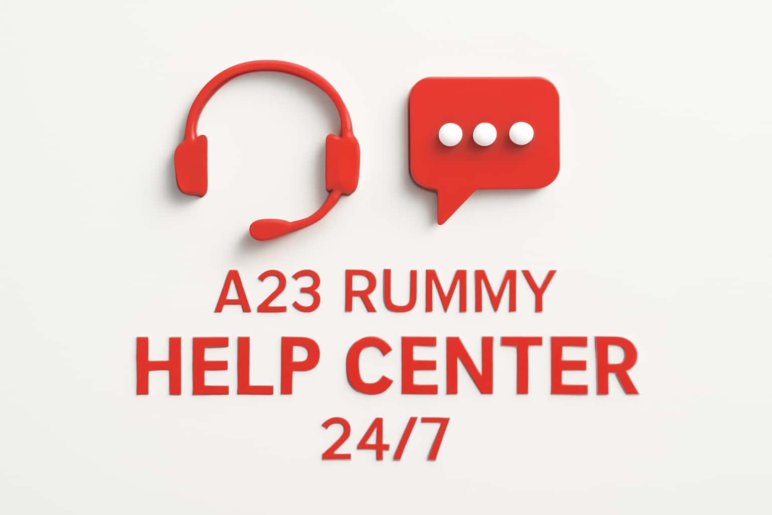 A23 Rummy Help Center 24/7 Interface