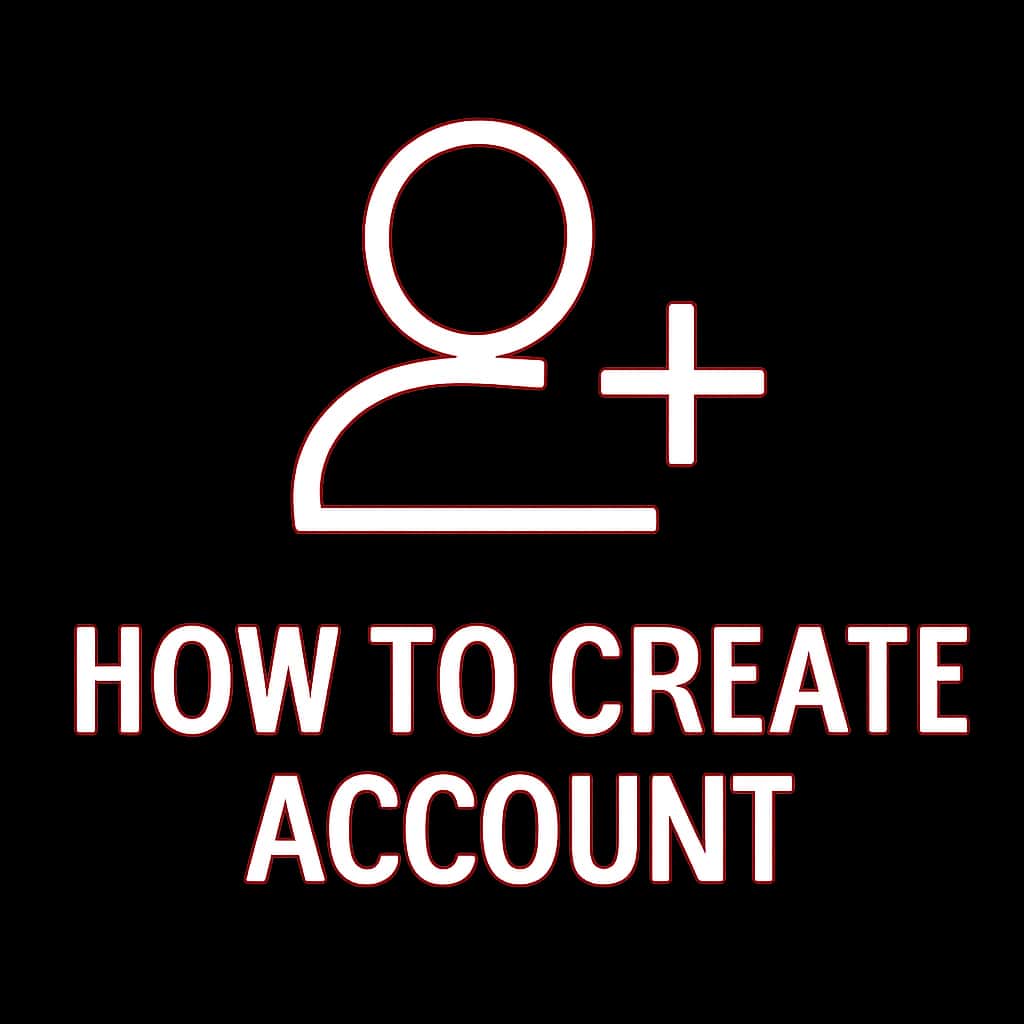 Icon representing the process of creating an A23 Rummy account.