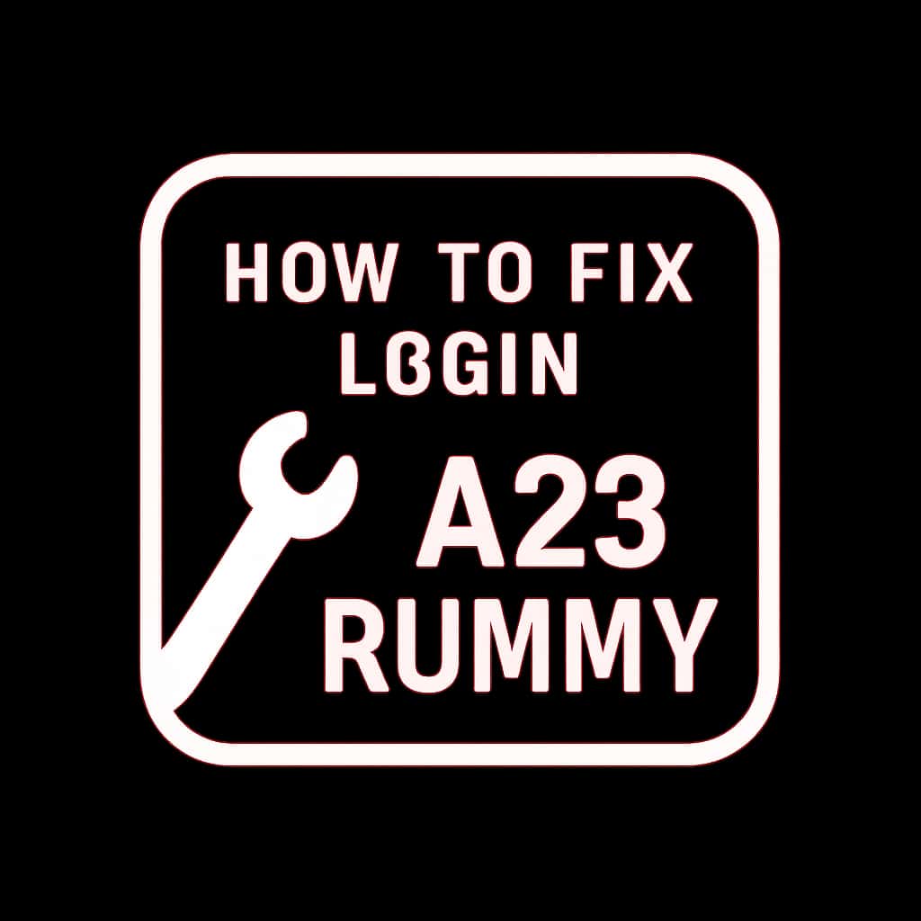An icon symbolizing support for A23 Rummy login issues.