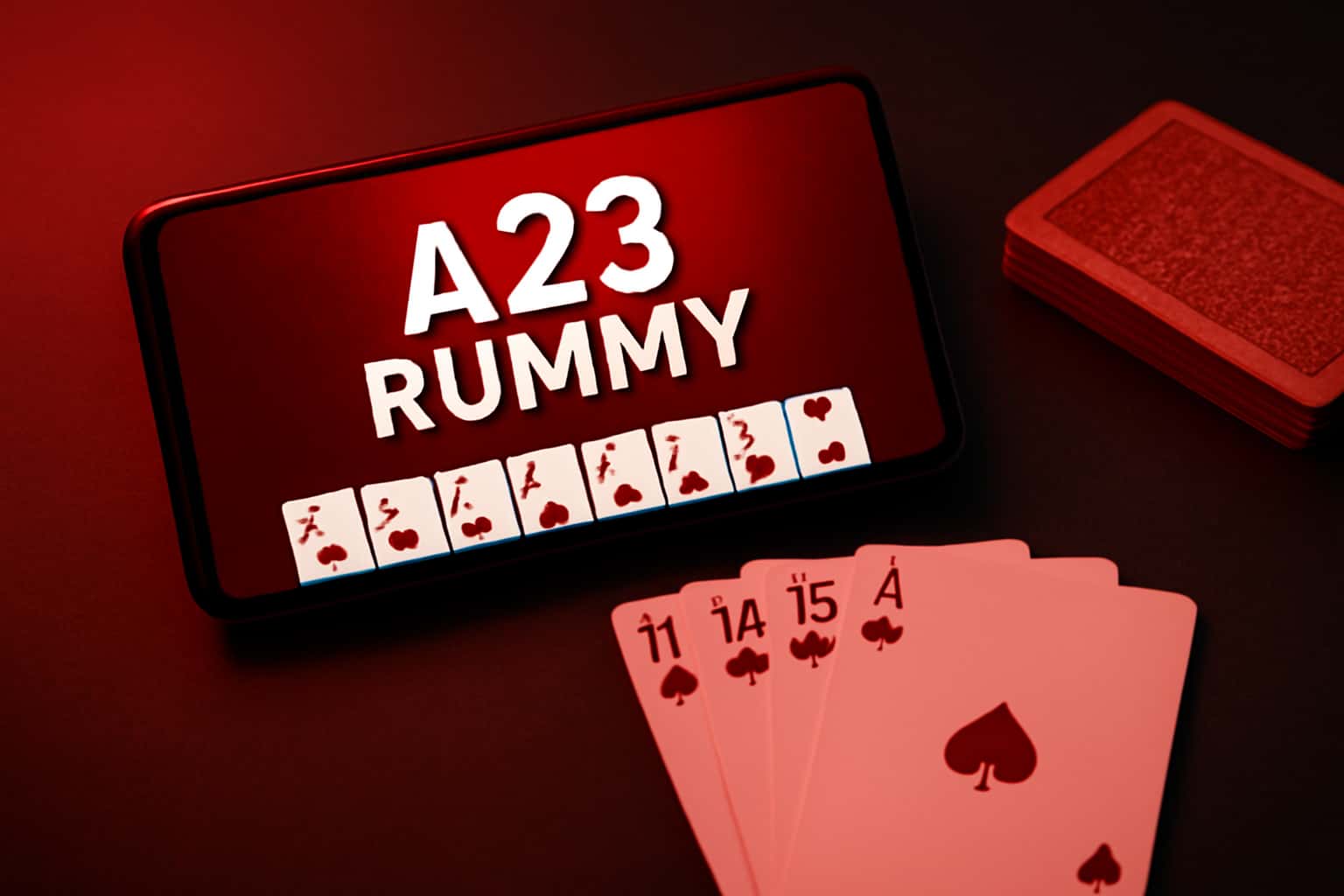 An informational visual on the safety of the A23 Rummy app for Android users.